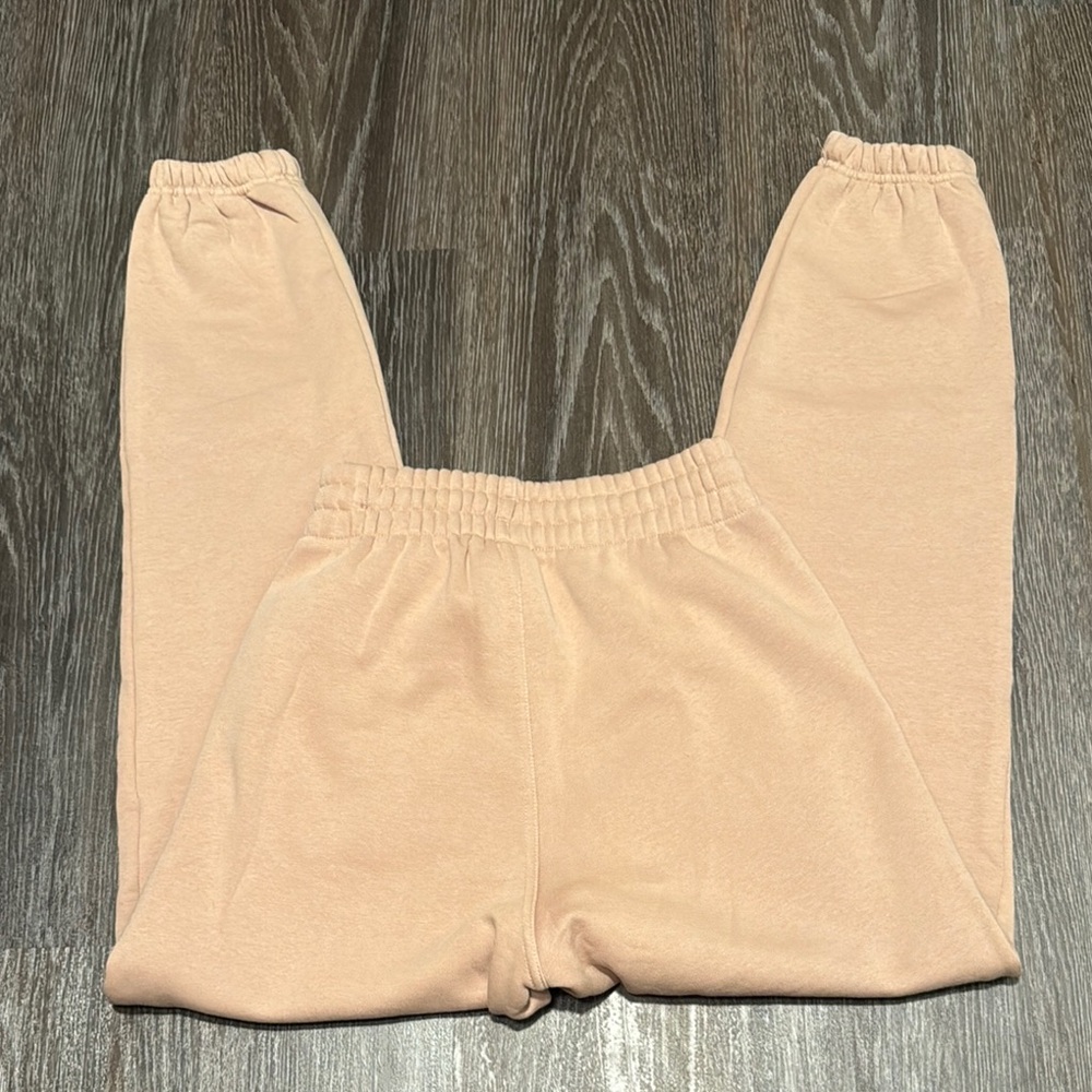 Adidas Biege Jogger Sweatpants - Picture 2 of 3